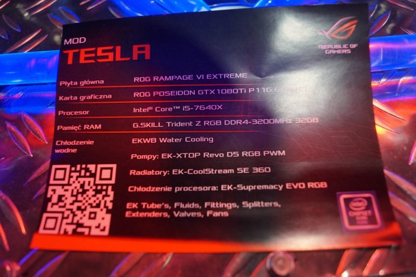 PGA 2018 - ASUS - Komputer MOD TESLA