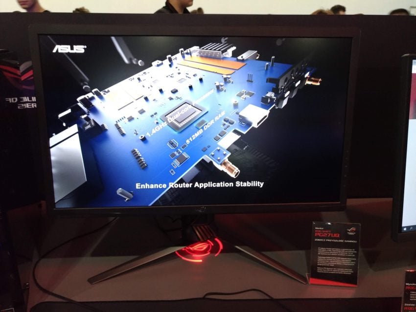 PGA 2018 - ASUS - monitor ASUS ROG Swift PG27UQ