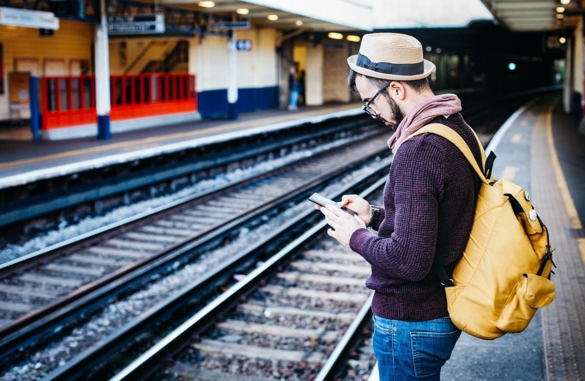 pociąg train stacja (fot. Pexels)