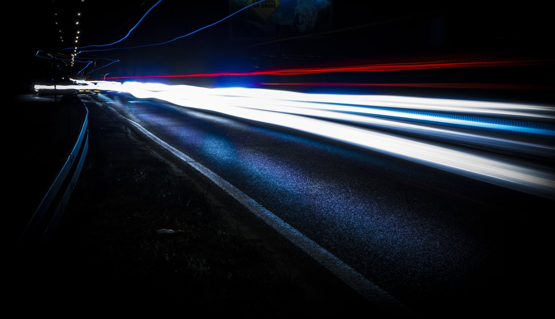 światło ulica prędkość speed światłowód