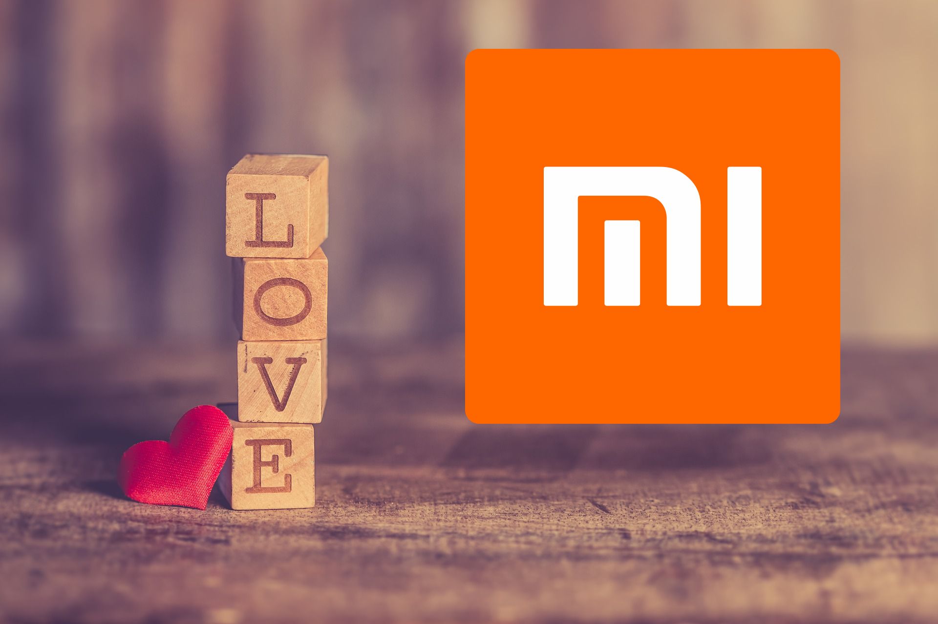 miłość love Xiaomi logo