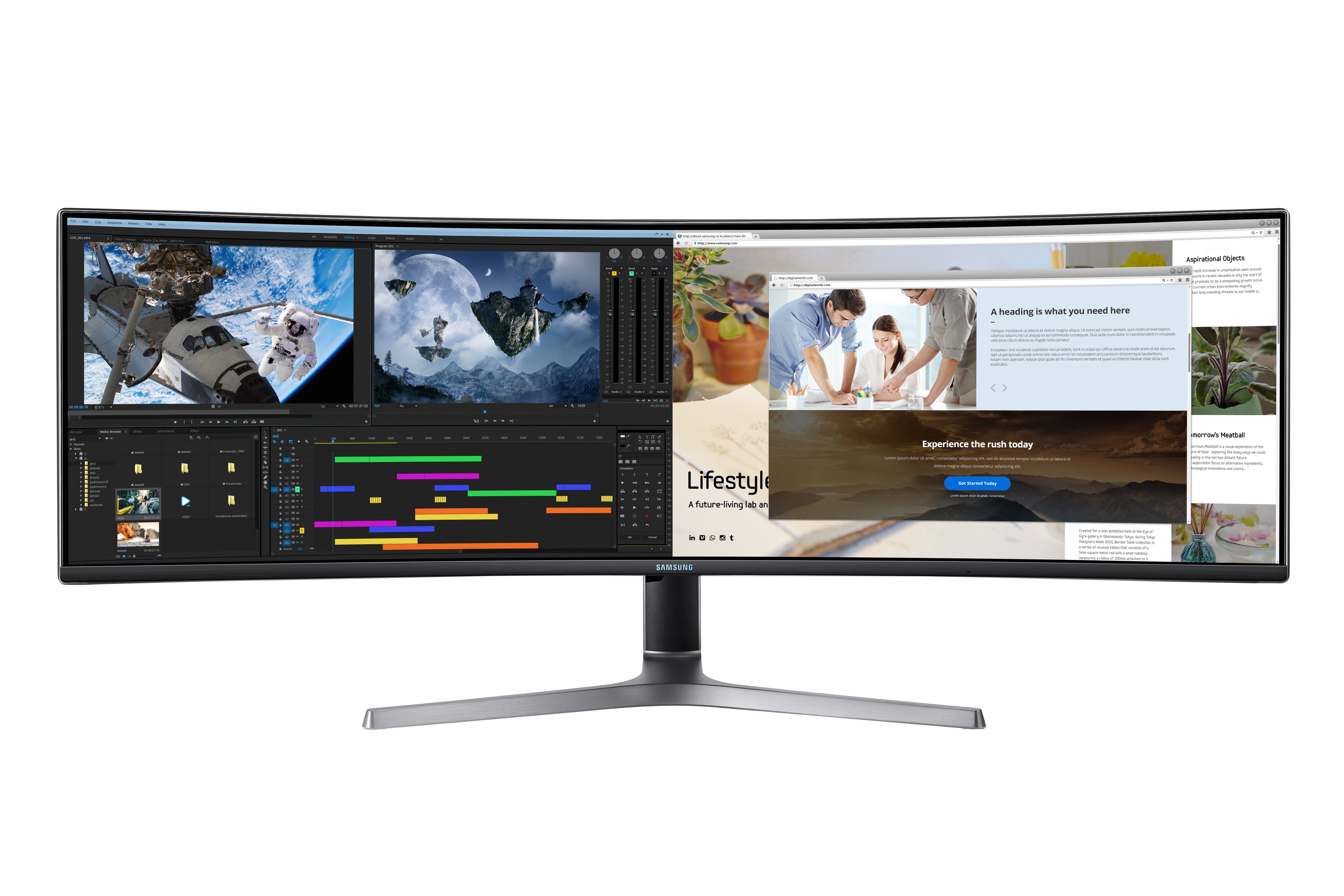 monitor Samsung CRG9
