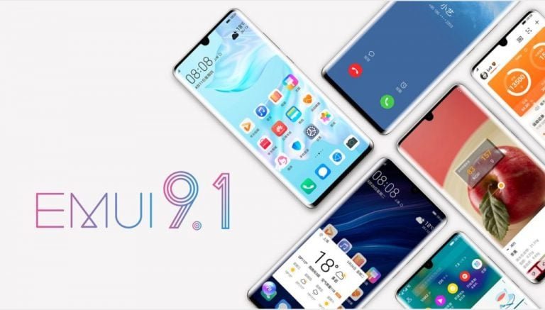 interfejs EMUI 9.1