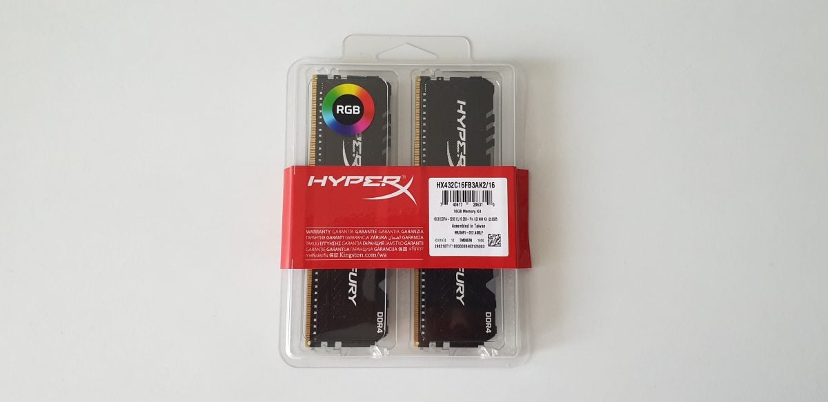 Pamięć RAM Kingston HyperX FURY RGB