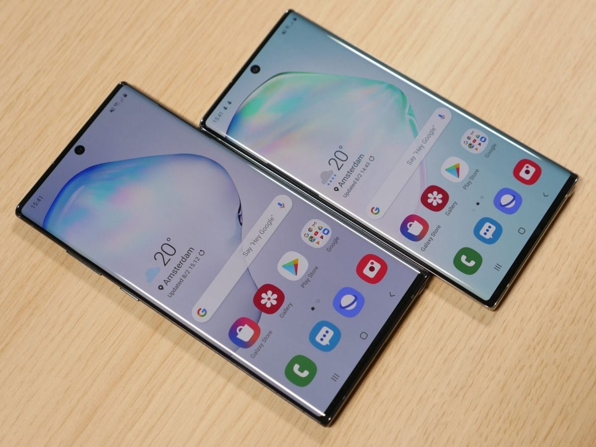 Samsung Galaxy Note 10 i Galaxy Note 10+