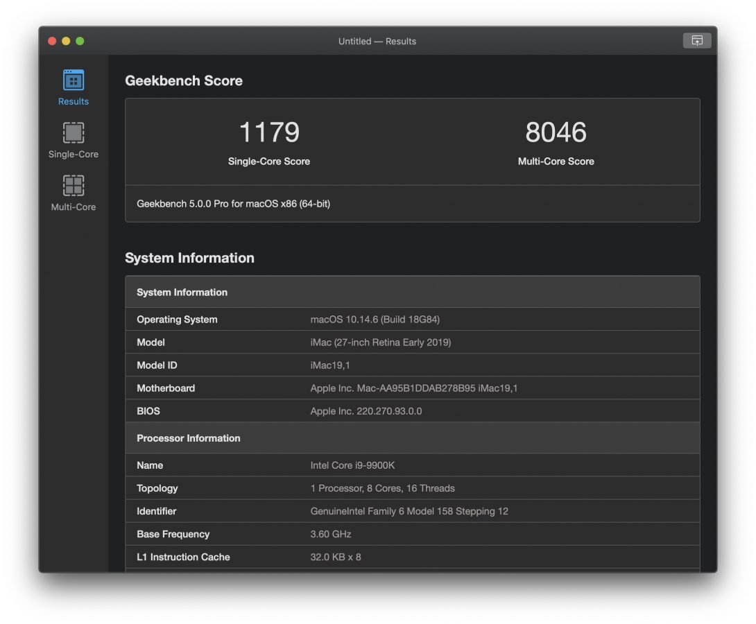 Geekbench 5