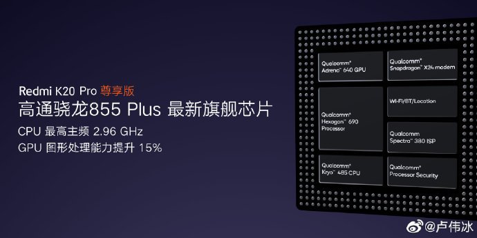 smartfon Redmi K20 Pro Exclusive Edition z procesorem Qualcomm Snapdragon 855 Plus