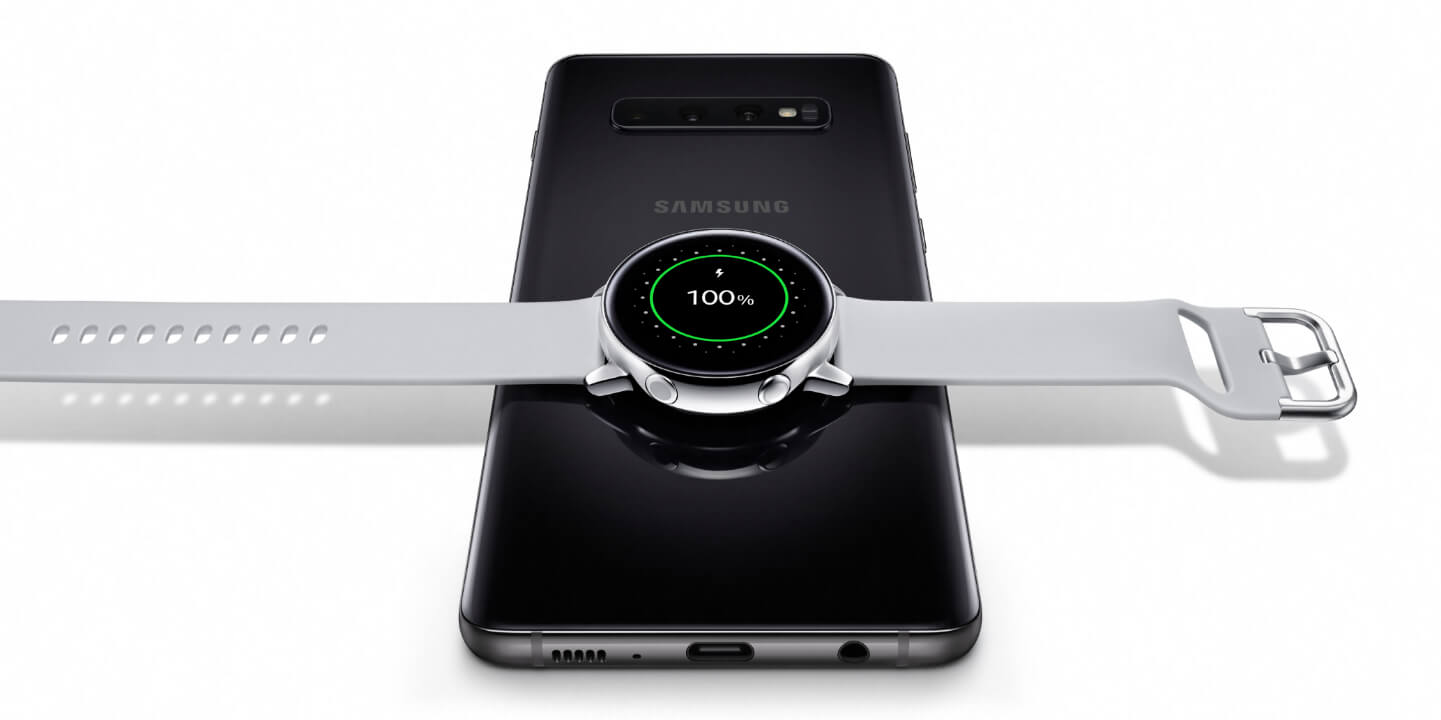 смартфон Samsung Galaxy S10 smartwatch Samsung Galaxy Watch Active
