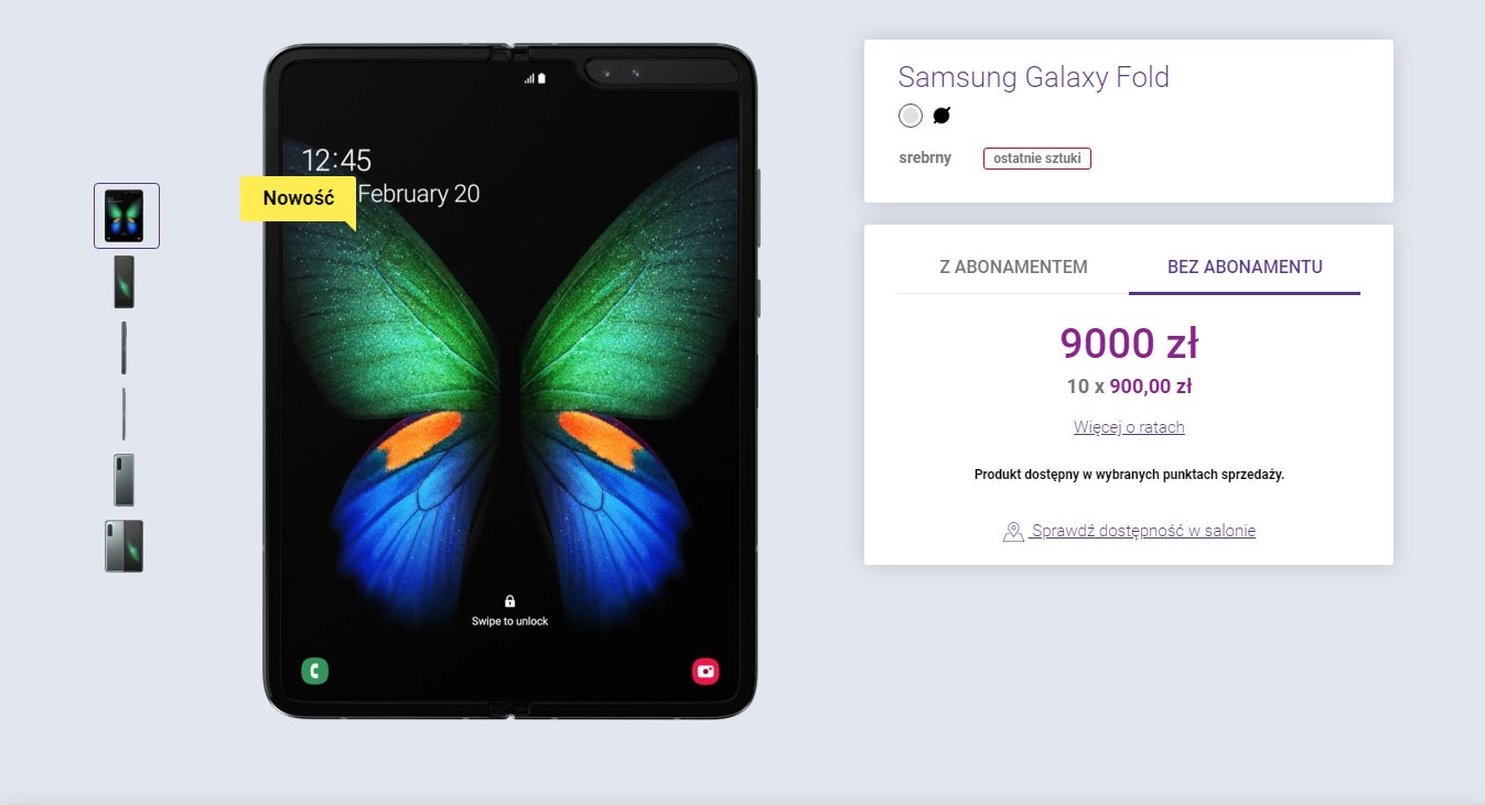 Samsung Galaxy Fold w Play