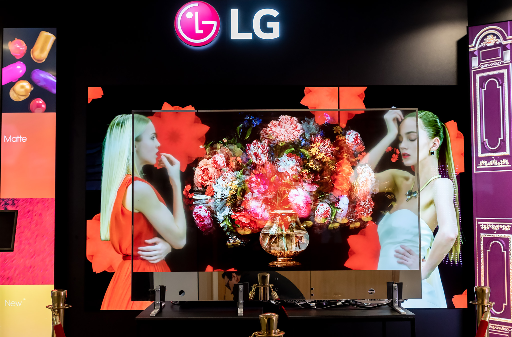 Transparentny ekran OLED z linii LG Digital Signage