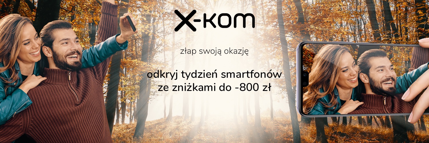 Promocja na smartfony i akcesoria w x-kom