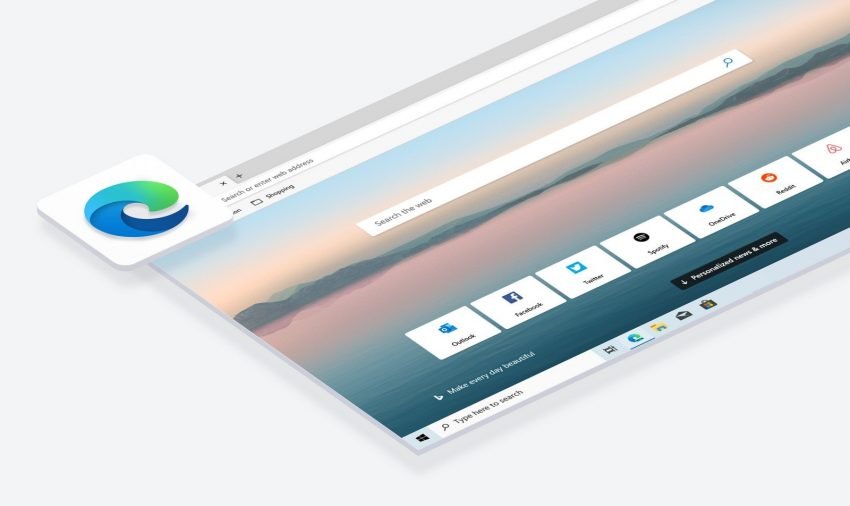 Microsoft Edge Chromium browser