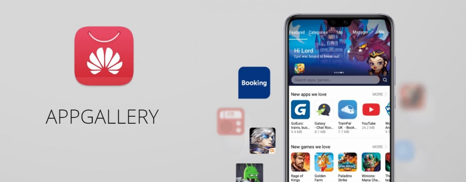 sklep z aplikacjami Huawei AppGallery