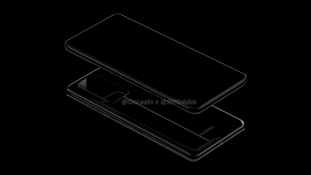 smartfon Huawei P40 Pro render