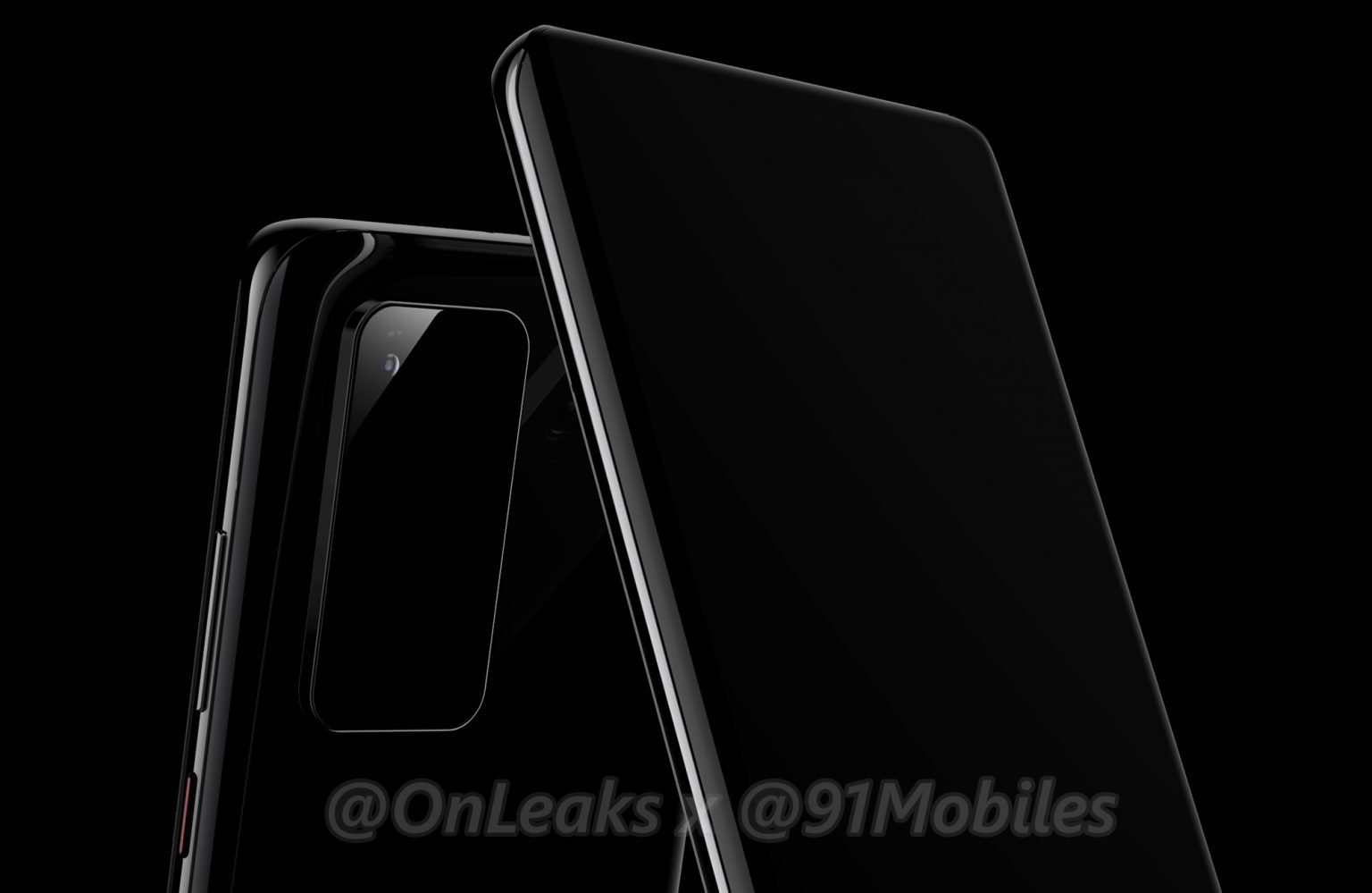 smartfon Huawei P40 Pro render