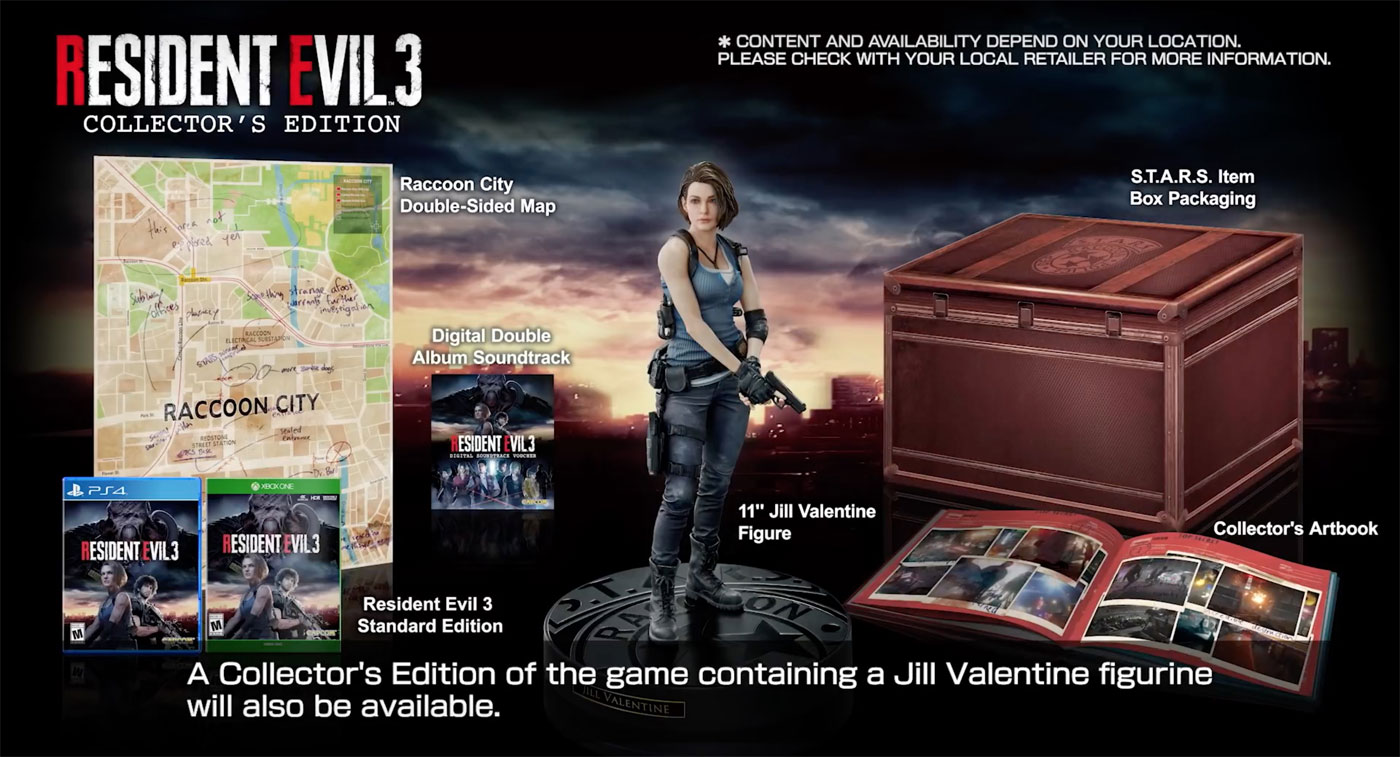 Resident Evil 3 Edycja Kolekcjonerska