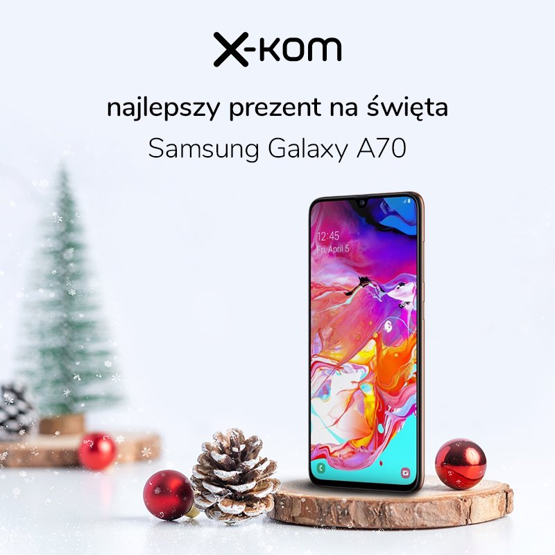 Promocja na Samsunga Galaxy A70 w x-kom dla Czytelników Tabletowo