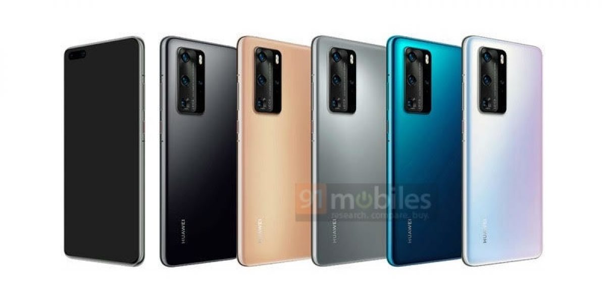 Huawei P40 Pro colors colours kolory