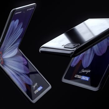 składany smartfon Samsung Galaxy Z Flip - render