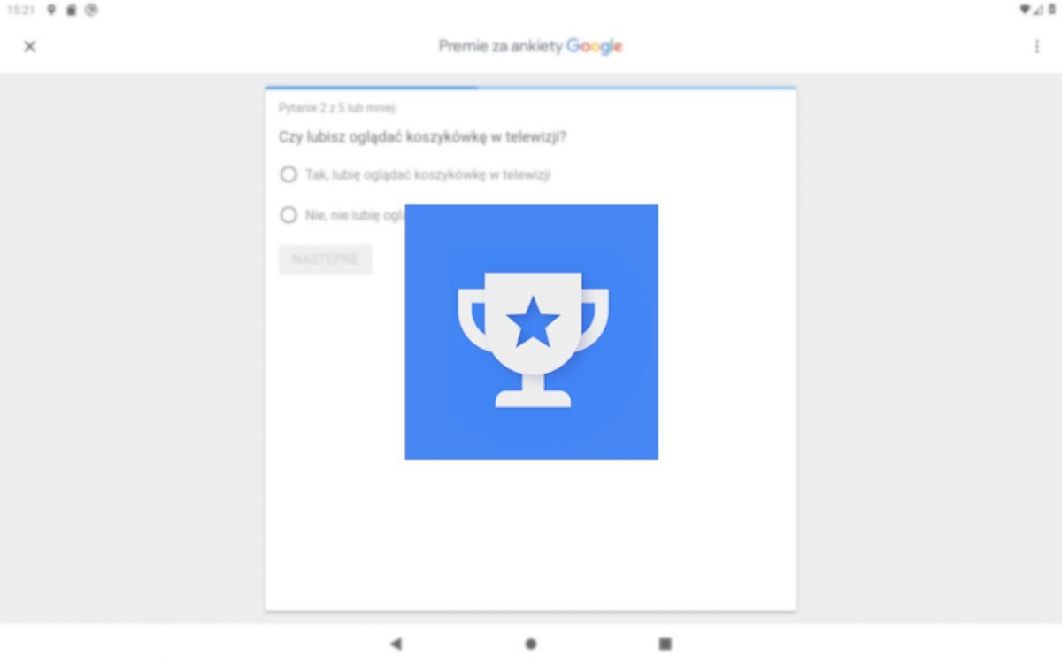 ankiety Google