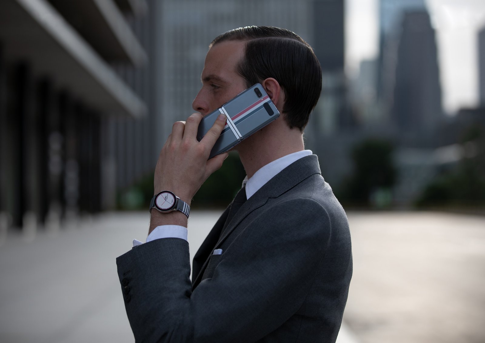 składany smartfon Samsung Galaxy Z Flip Thom Browne Edition