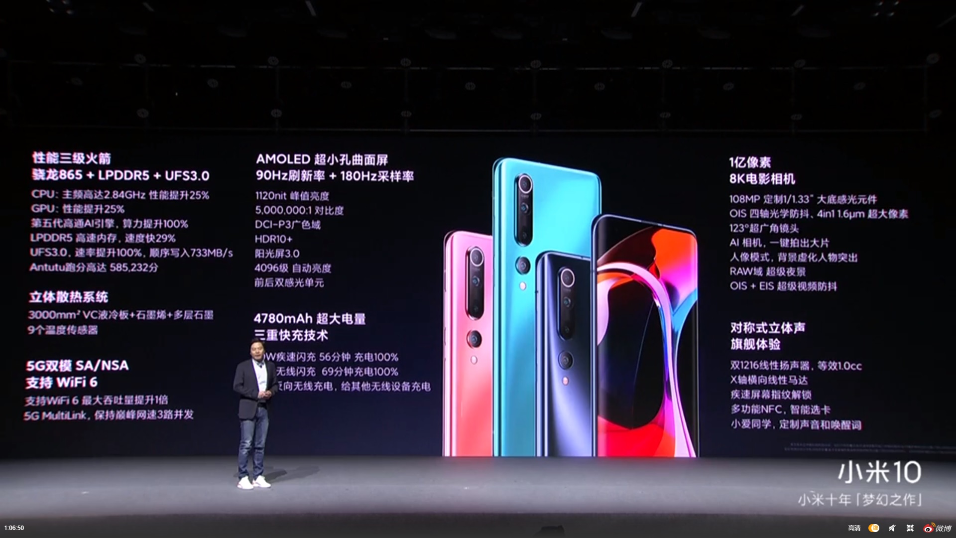 Xiaomi Mi 10 specyfikacja
