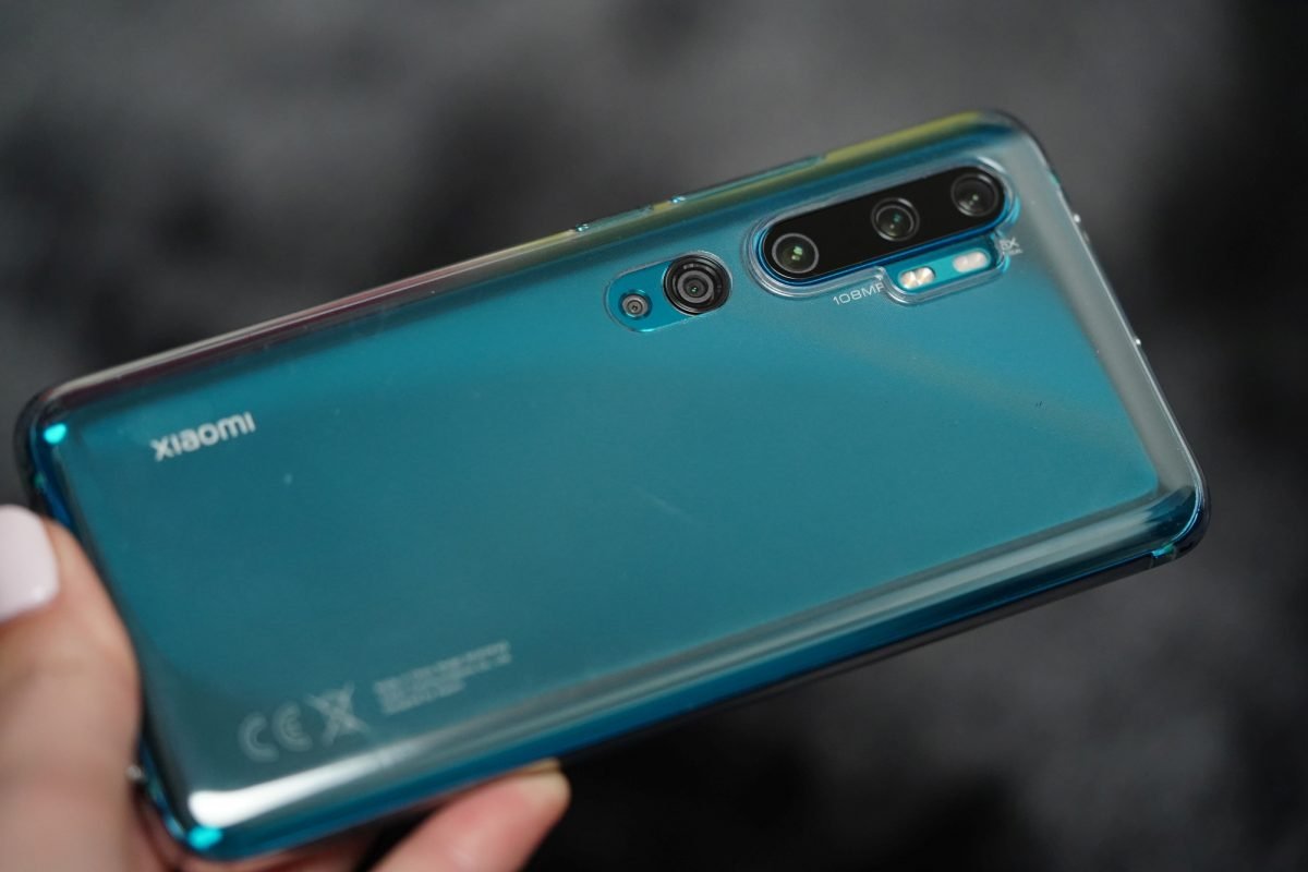 smartfon Xiaomi Mi Note 10 fot. Katarzyna Pura z Tabletowo.pl