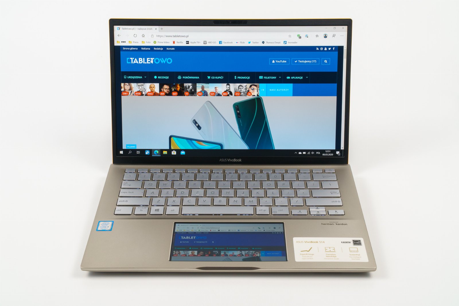 Asus VivoBook com ScreenPad, ou por que uma segunda tela no notebook?