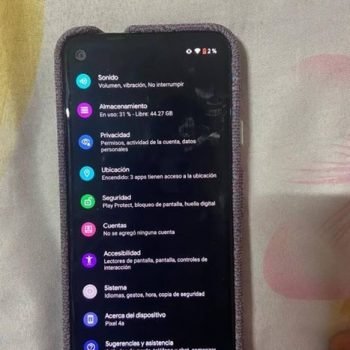 smartphone Google Pixel 4a