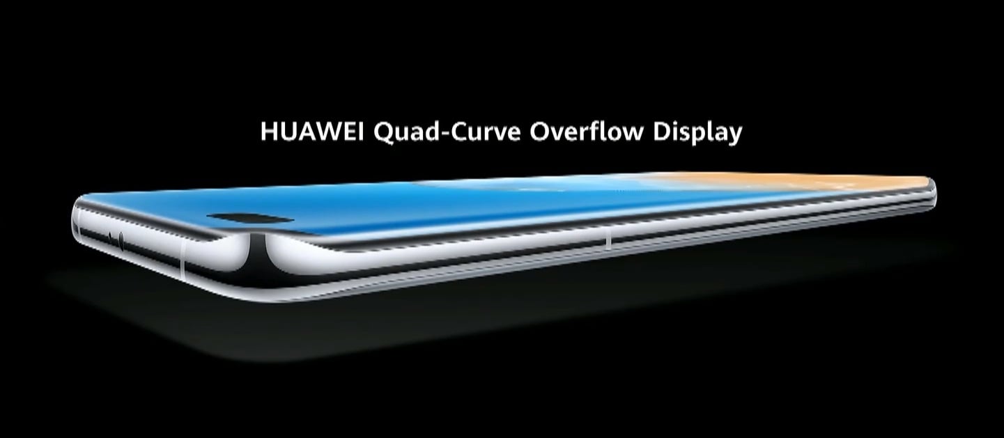 Huawei P40 Pro screen display