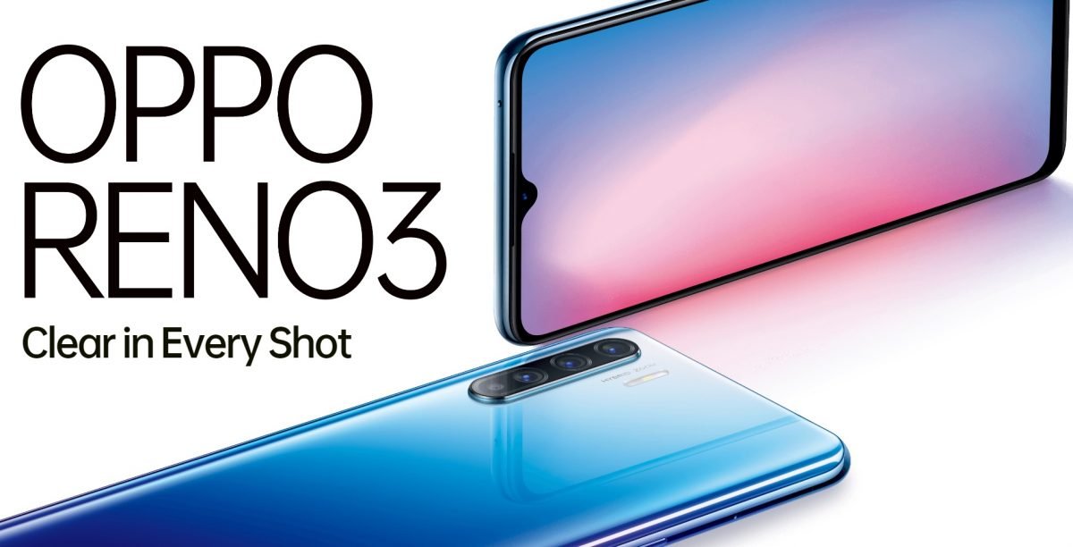 Oppo Reno 3 smartphone