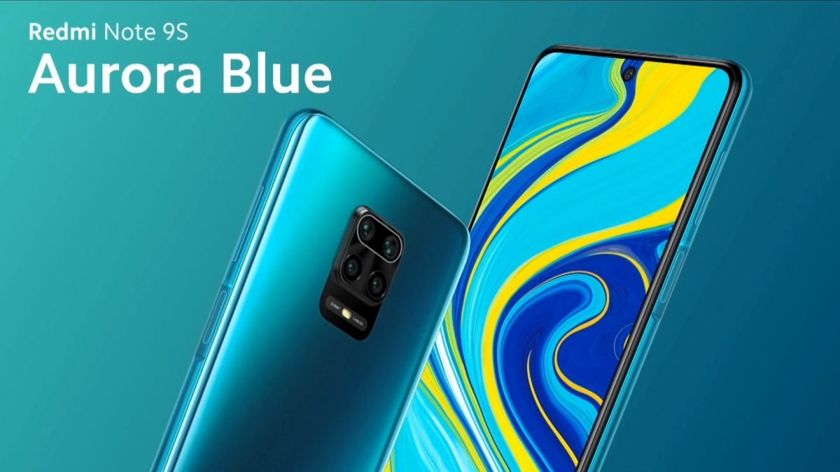 Redmi Note 9S Aurora Blue