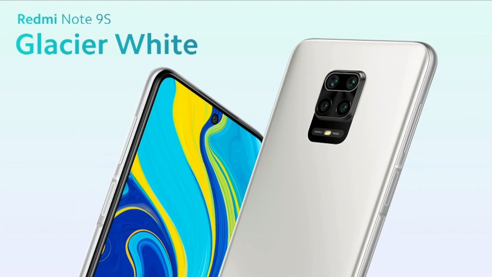 Redmi Note 9S Glacier White