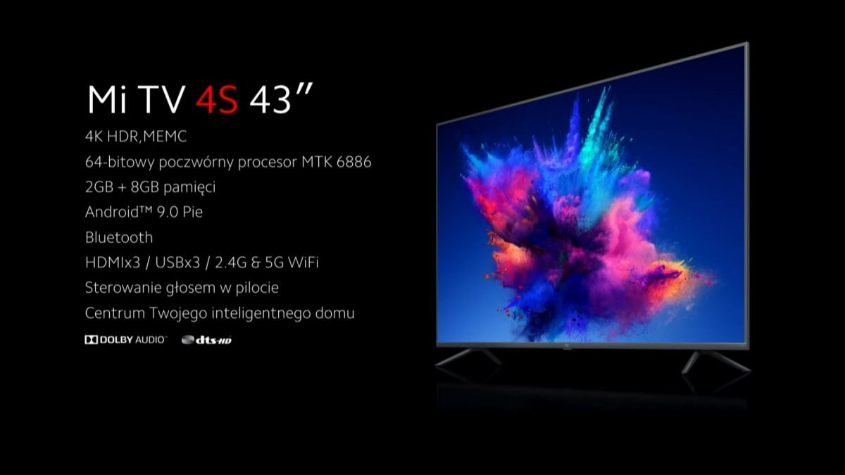 Xiaomi Mi TV 4S 43" TV