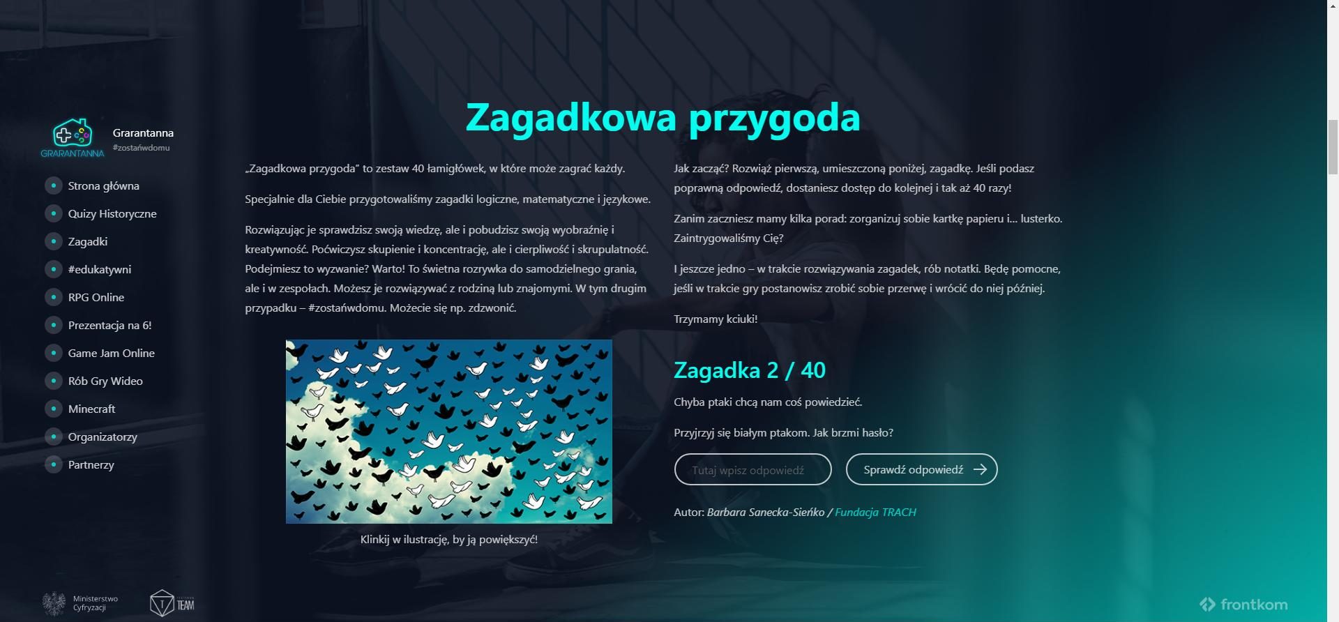 Grarantanna - edukacyjna zabawa dla uczniów | Tabletowo.pl
