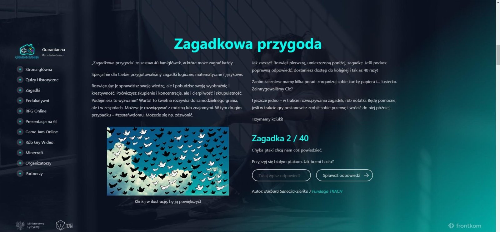 Grarantanna - edukacyjna zabawa dla uczniów | Tabletowo.pl