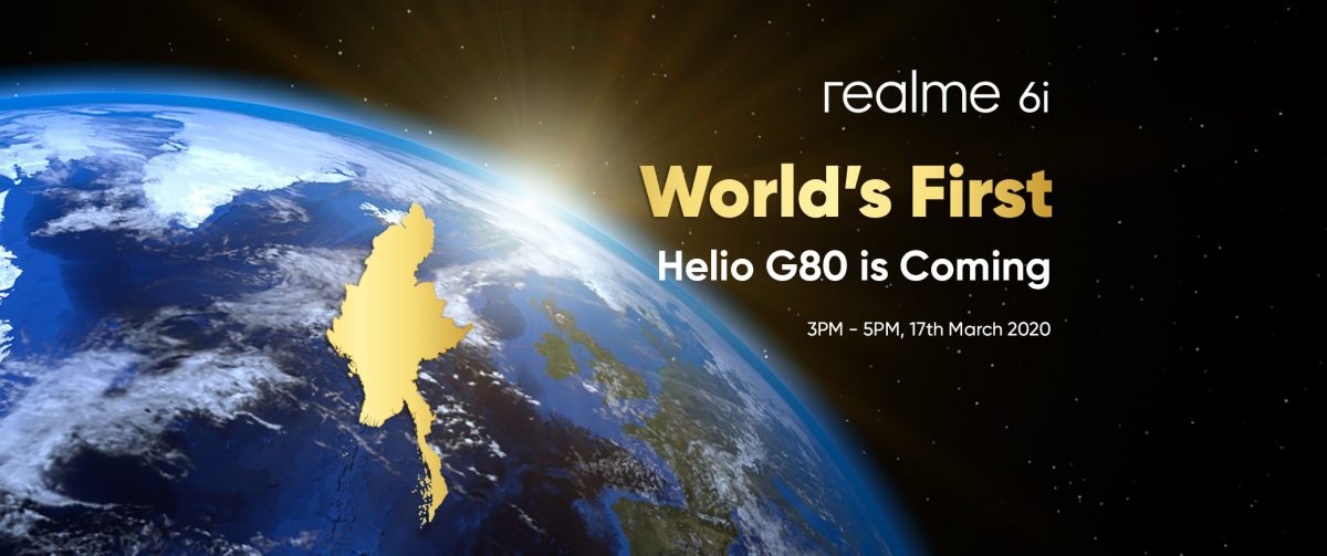 Realme 6i será o primeiro smartphone com MediaTek Helio G80 1