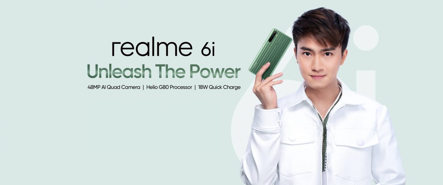 realme 6i smartphone