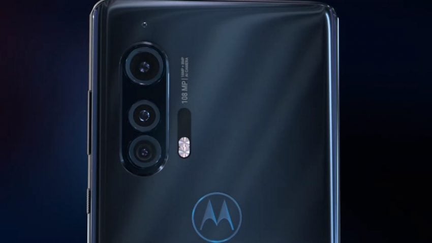Motorola Edge Plus rear camera