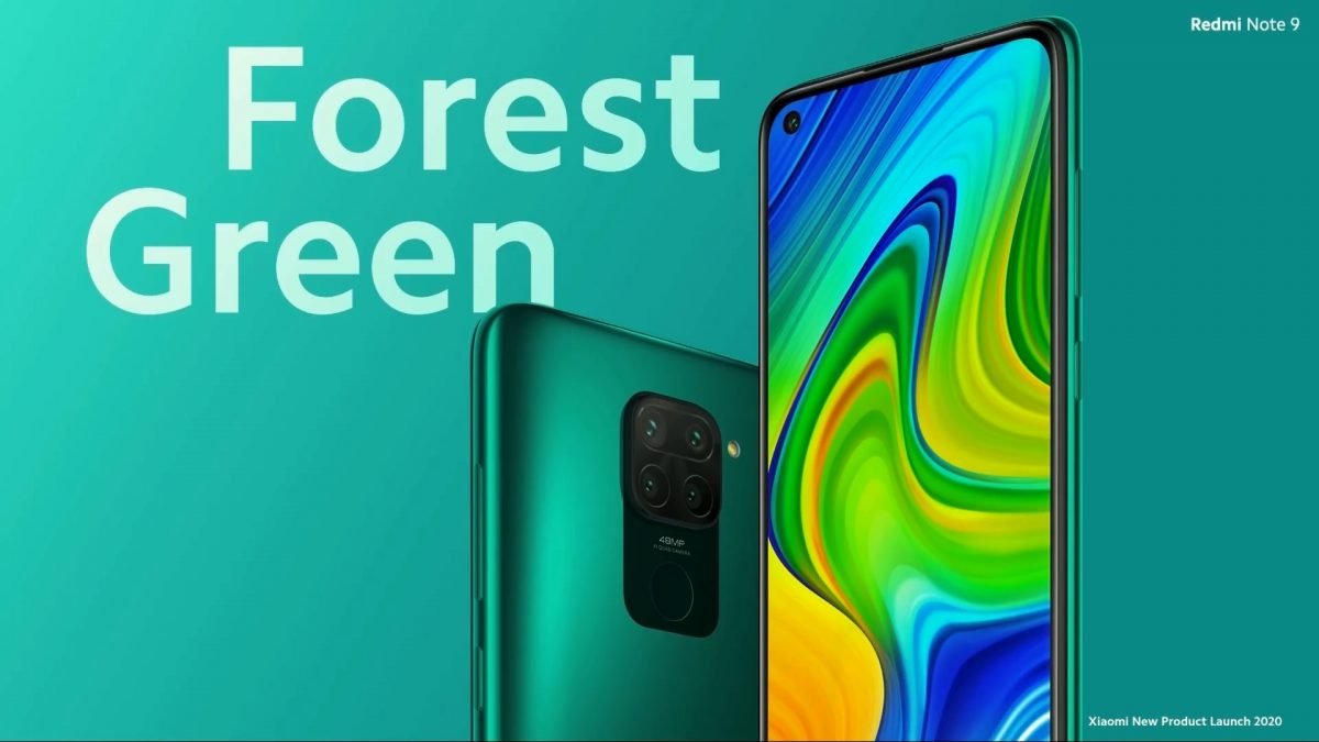 Redmi Note 9 smartphone