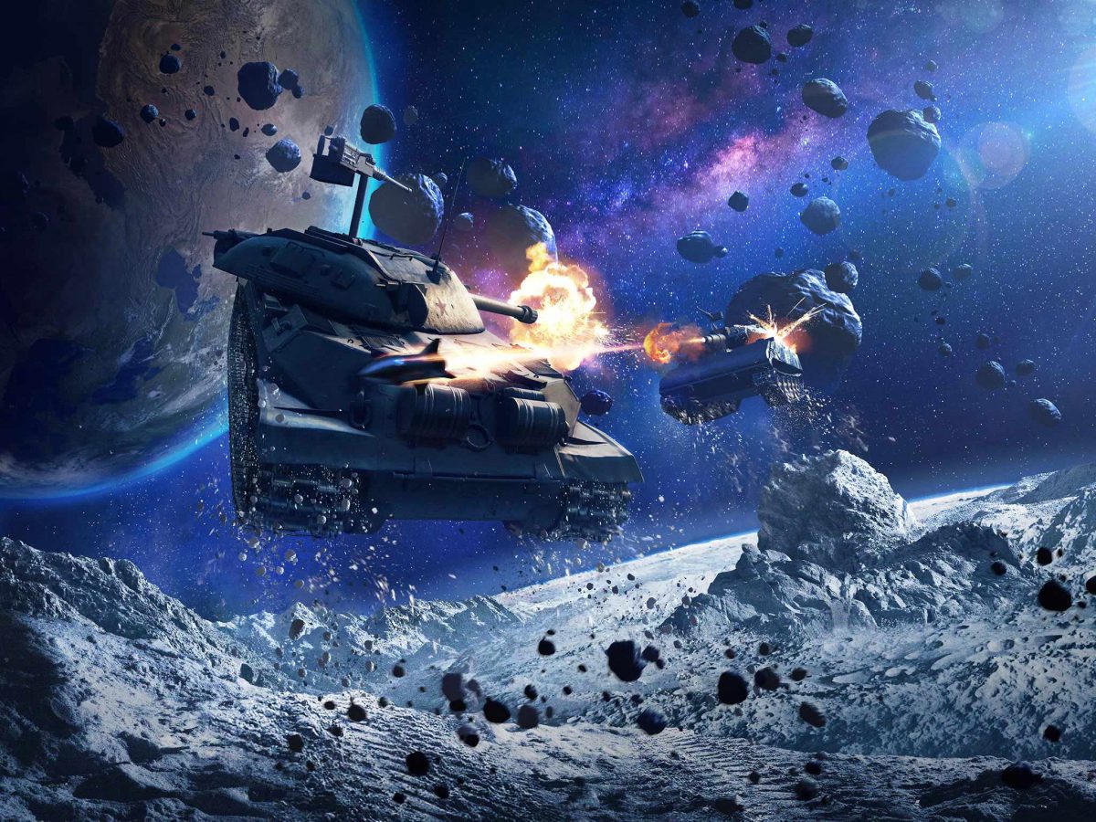 World of Tanks Blitz Gravity Force Mode - Ganhe um terreno na Lua 5