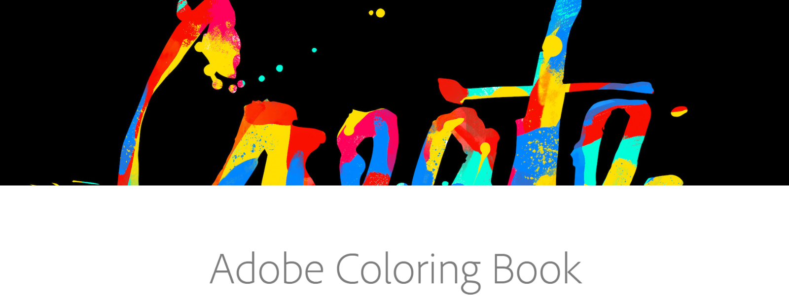 Páginas para colorir grátis para adultos da Adobe 1