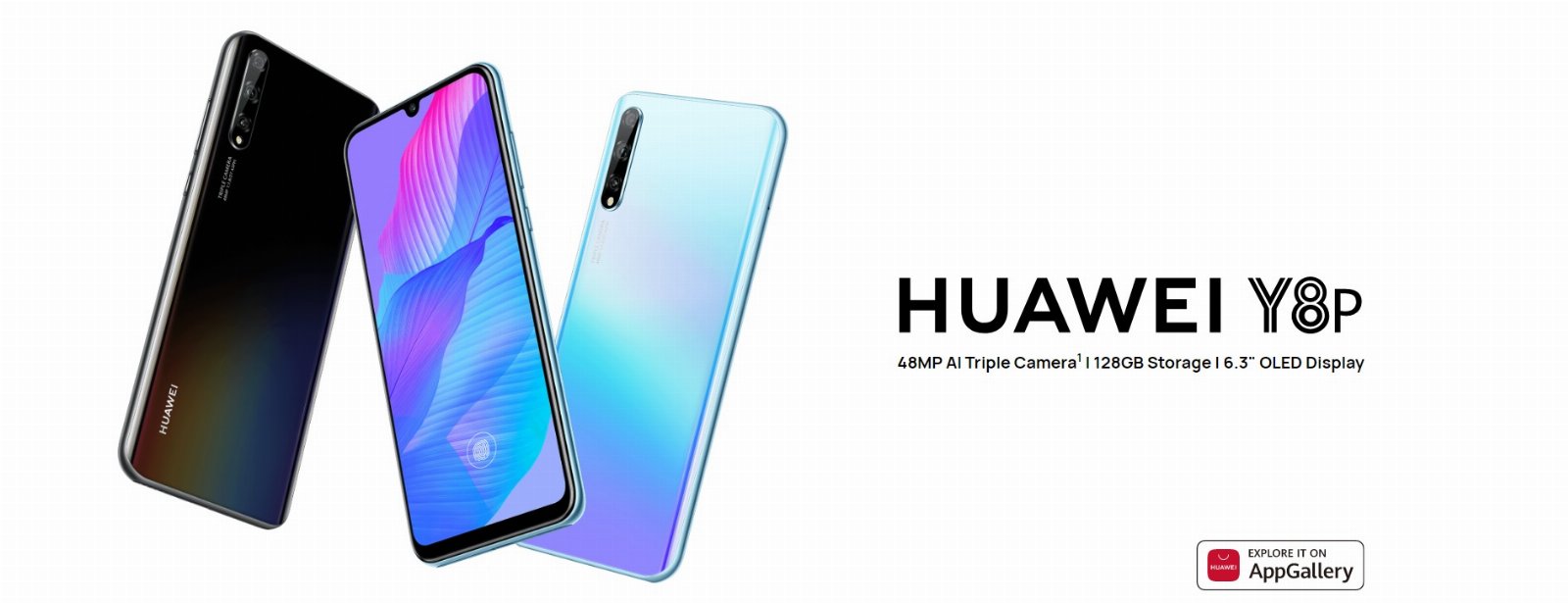 Huawei Y8p smartphone