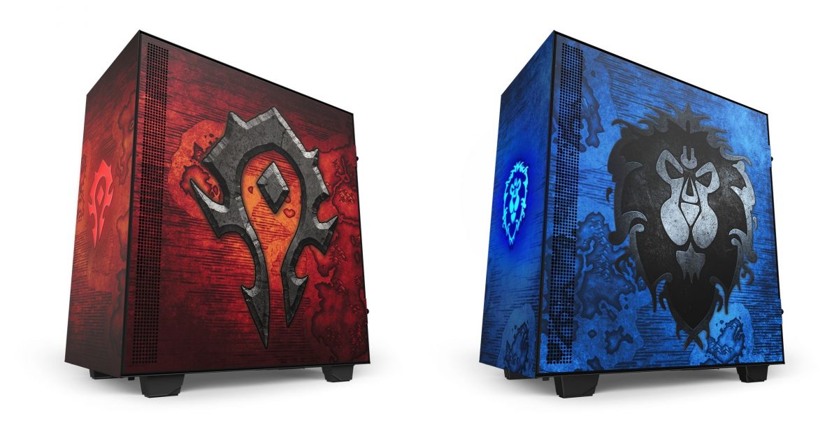 Um verdadeiro mimo para os fãs de World of Warcraft - caixas NZXT H510 nas cores da Alliance e Horde estão disponíveis para venda 1
