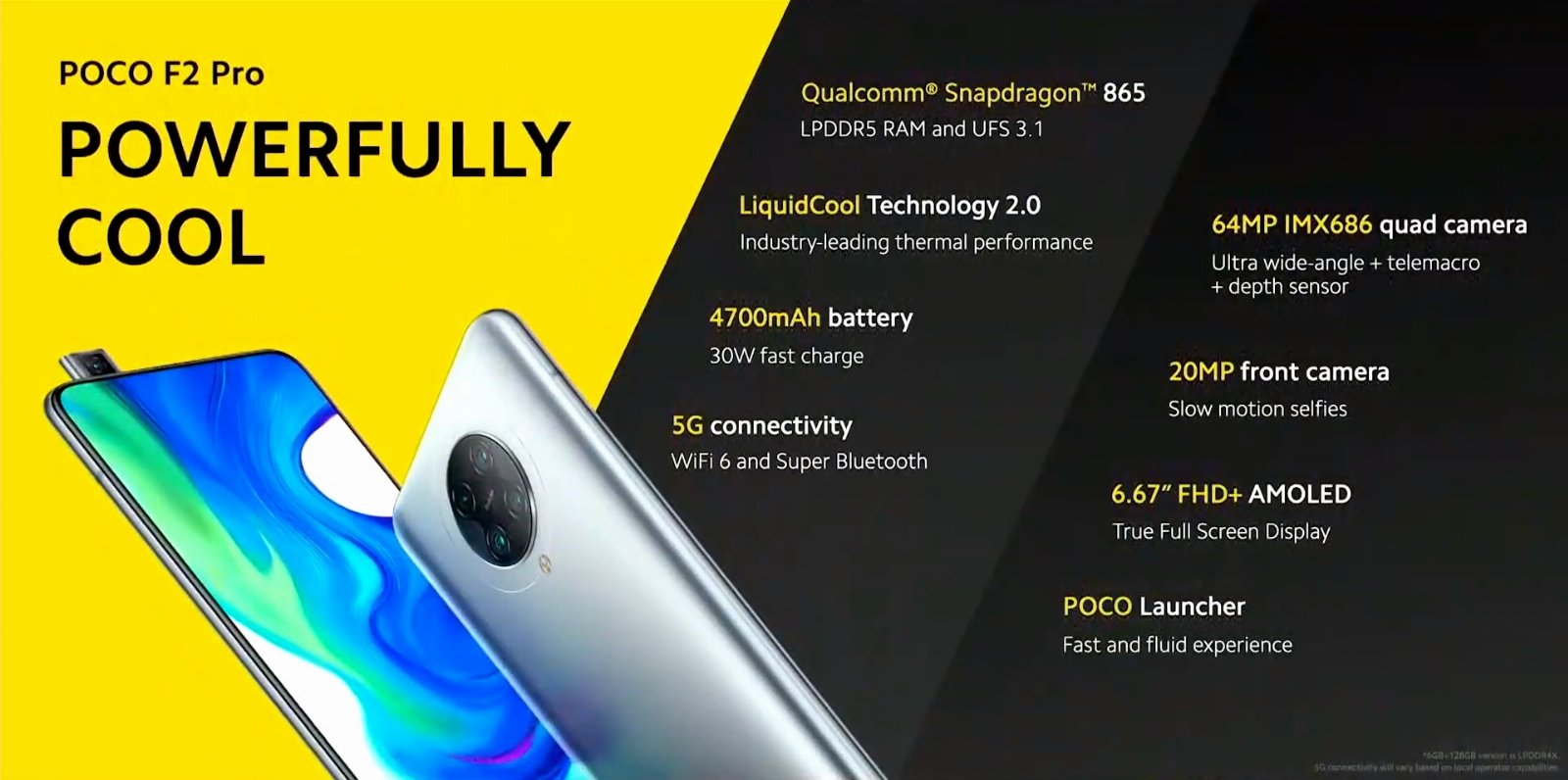 POCO F2 Pro smartphone