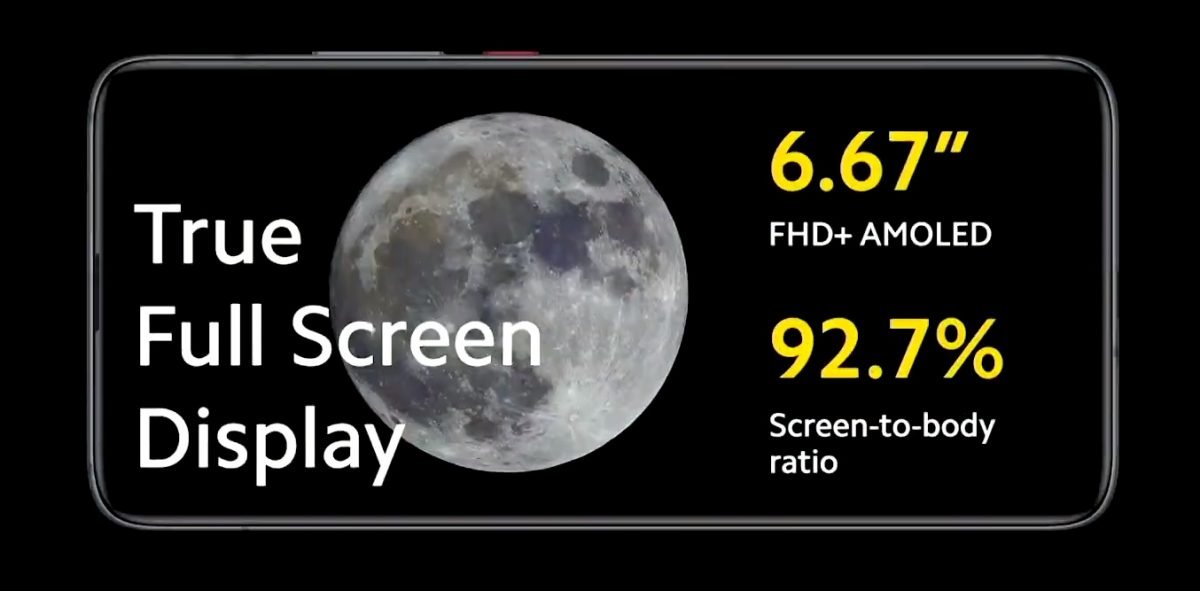 POCO F2 Pro screen display