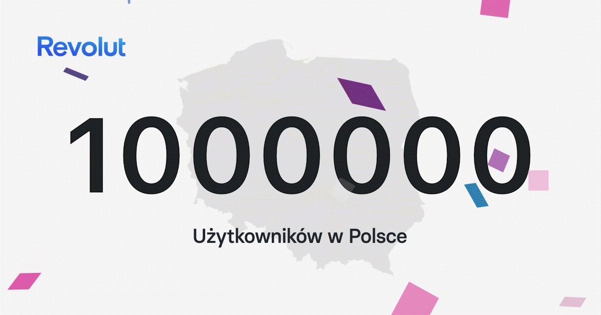 Este é um momento importante na história da Revolut - FinTech já tem mais de um milhão de clientes na Polônia 3