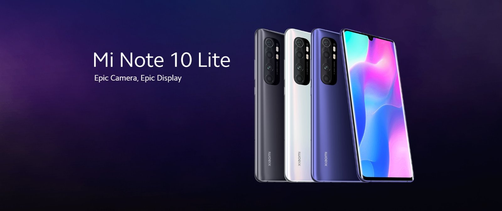 Xiaomi Mi Note 10 Lite smartphone