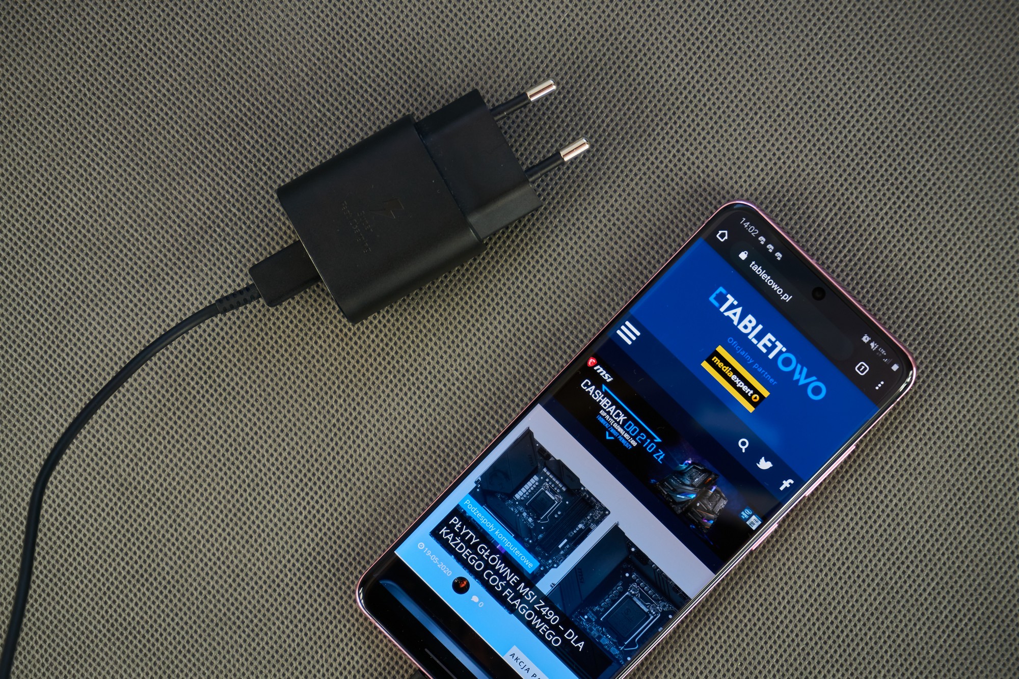 Samsung Galaxy S20 ładowarka zasilacz charger