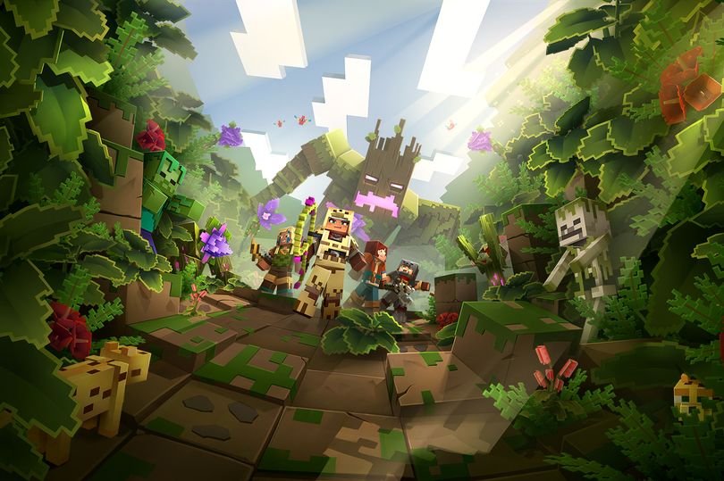 O primeiro DLC para Minecraft Dungeons acaba de ser lançado – é hora de explorar a selva!
